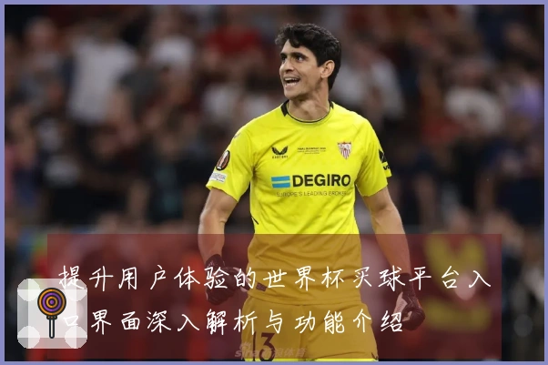 提升用户体验的世界杯买球平台入口界面深入解析与功能介绍