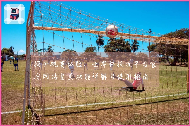 提升观赛体验：世界杯投注平台官方网站首页功能详解与使用指南